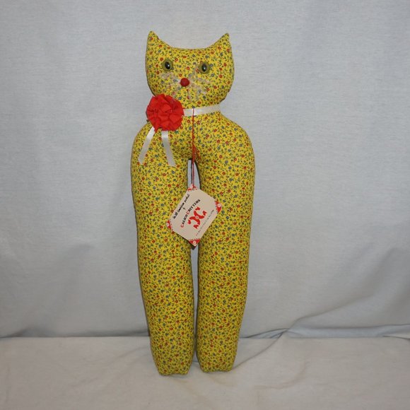 VTG Crazy Cat Lady Calico Critters Boot Shapers Puss in Boots DEADSTOCK